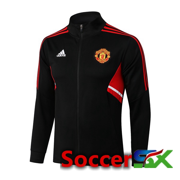 Manchester United Training Jacket Black 2022/2023