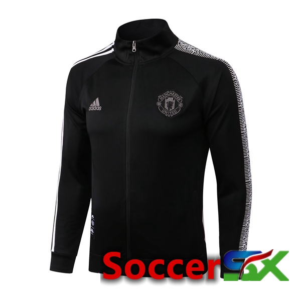 Manchester United Training Jacket Black 2022/2023