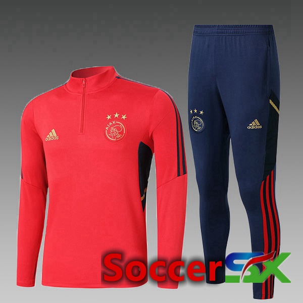 AFC Ajax Kids Training Tracksuit Red 2022/2023