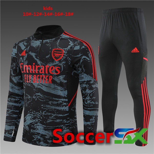 Arsenal Kids Training Jacket Suit Red Blue 2022/2023