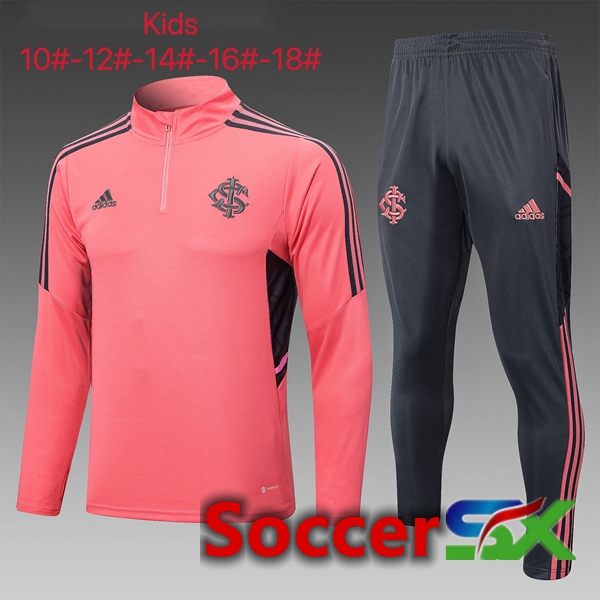 SC Internacional Kids Training Jacket Suit Pink 2022/2023