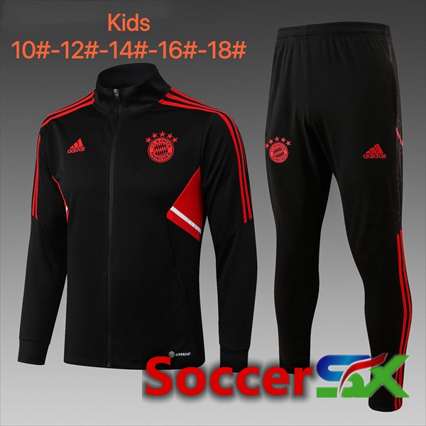 Bayern Munich Kids Training Jacket Suit Black 2022/2023