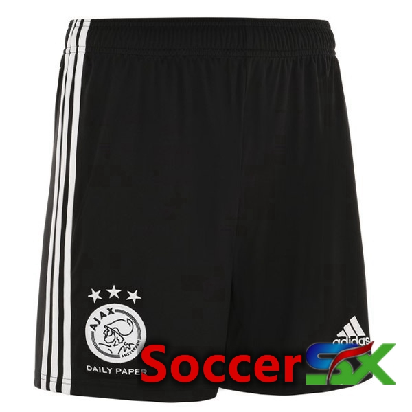 AFC Ajax Soccer Shorts Away Black 2022/2023