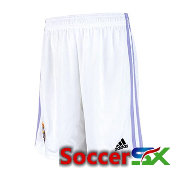 Real Madrid Soccer Shorts Home White 2022/2023