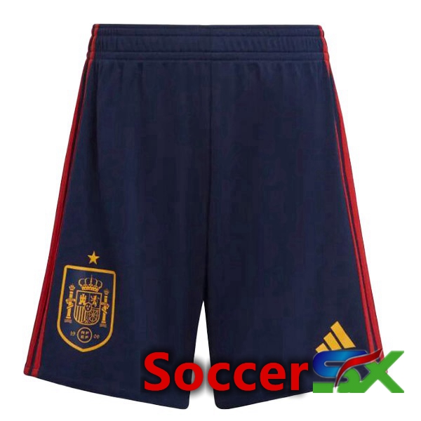 Spain Soccer Shorts Home Red 2022/2023