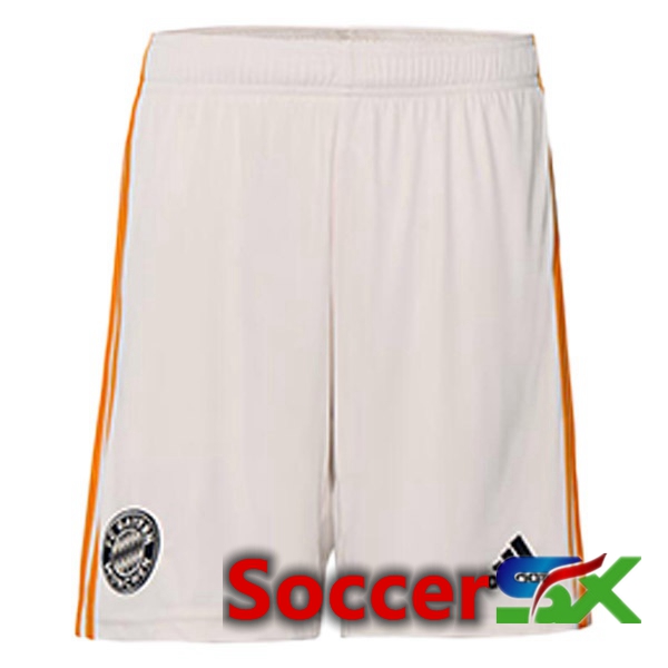 Bayern Munich Soccer Shorts 50th anniversary White 2022/2023