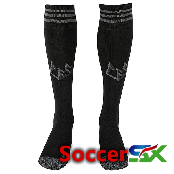 Arsenal Soccer Socks Away Black 2022/2023