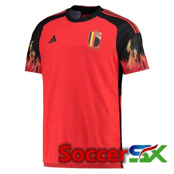 Belgium Home Jersey Red World Cup 2022