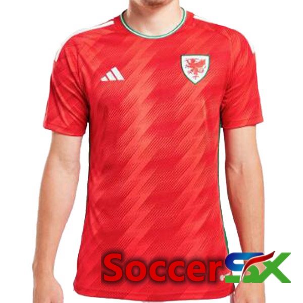 Galles Home Jersey Red World Cup 2022