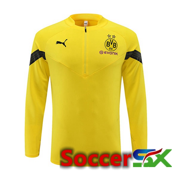Dortmund BVB Training Sweatshirt Yellow 2022/2023