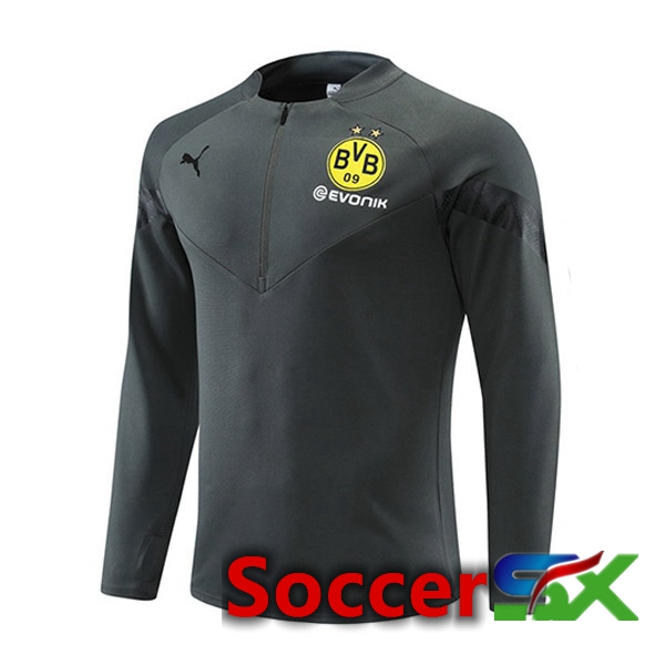 Dortmund BVB Training Sweatshirt Grey 2022/2023