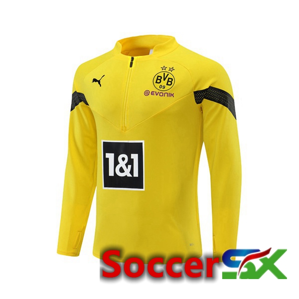 Dortmund BVB Training Sweatshirt Yellow 2022/2023