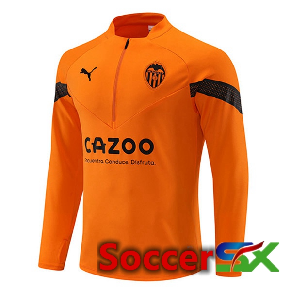 Valencia CF Training Sweatshirt Orange 2022/2023