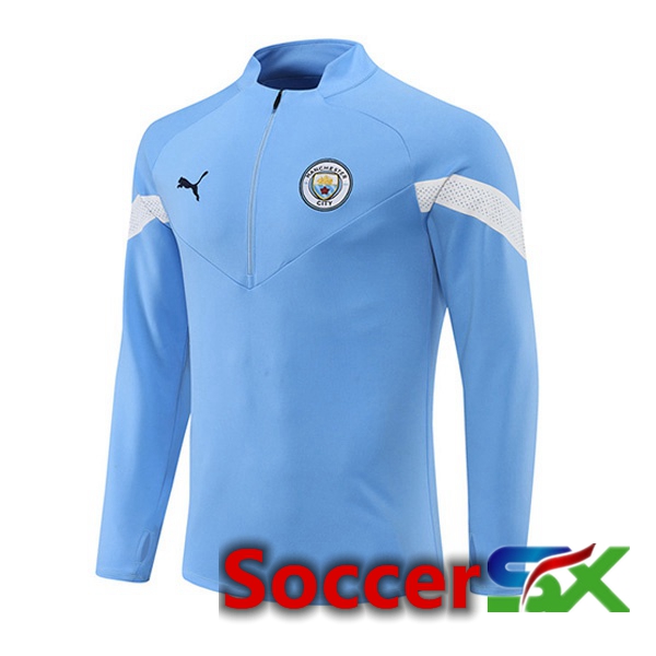 Manchester City Training Sweatshirt Blue 2022/2023