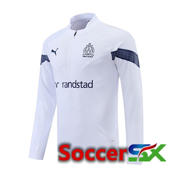 Marseille OM Training Sweatshirt White 2022/2023