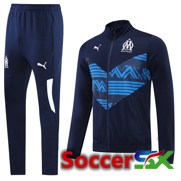 Marseille OM Training Jacket Suit Blue 2022/2023