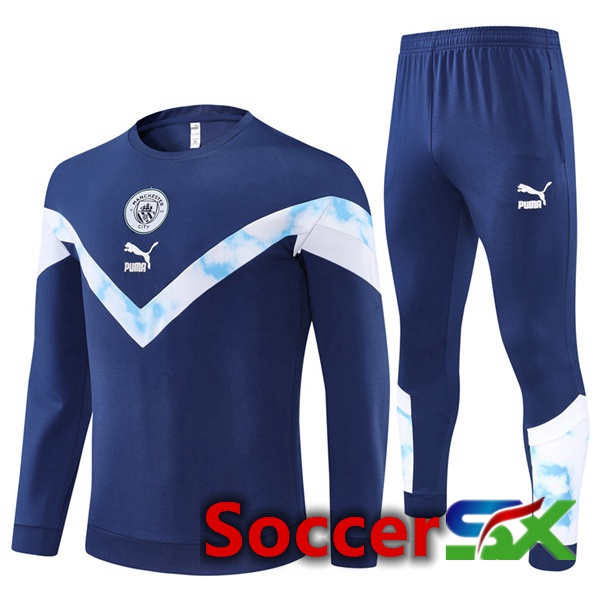 Manchester City Training Tracksuit Blue 2022/2023
