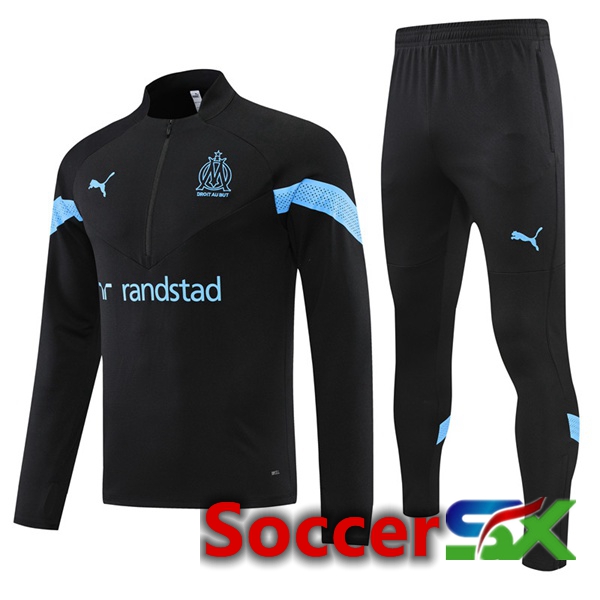 Marseille OM Training Jacket Suit Black 2022/2023