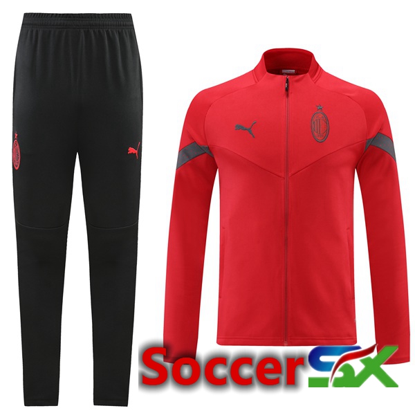 AC Milan Training Jacket Suit Red 2022/2023