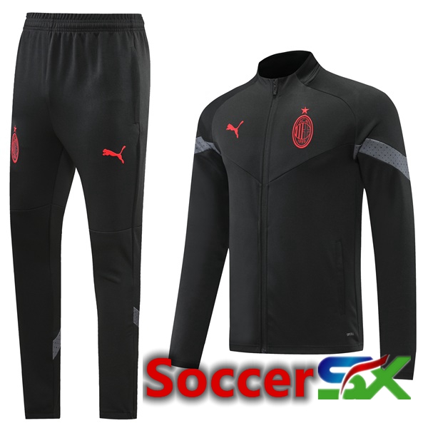 AC Milan Training Jacket Suit Black 2022/2023