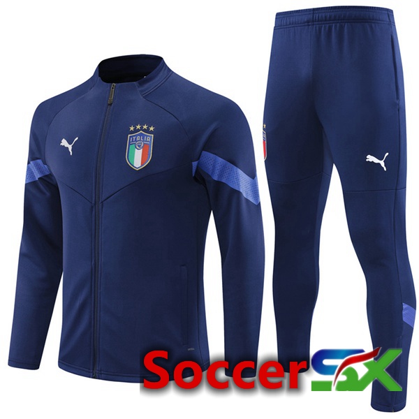 Italy Royal Training Jacket Suit Blue 2022/2023