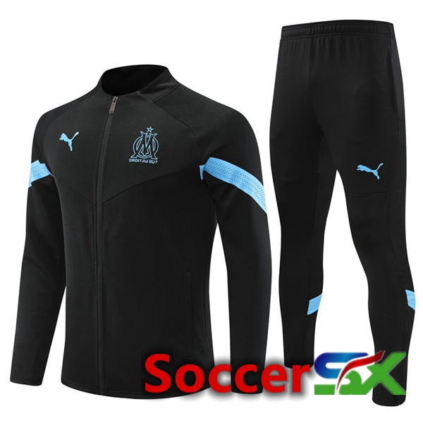 Marseille OM Training Jacket Suit Black 2022/2023