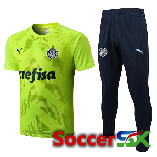 Palmeiras Training T Shirt + Pants Green 2022/2023