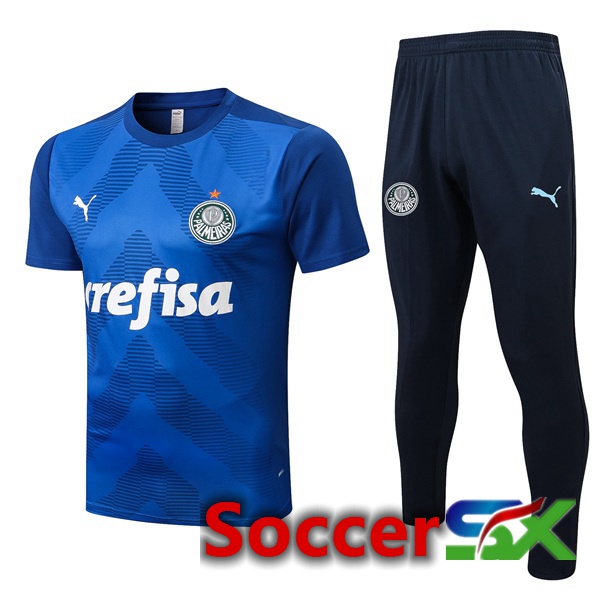Palmeiras Training T Shirt + Pants Blue 2022/2023