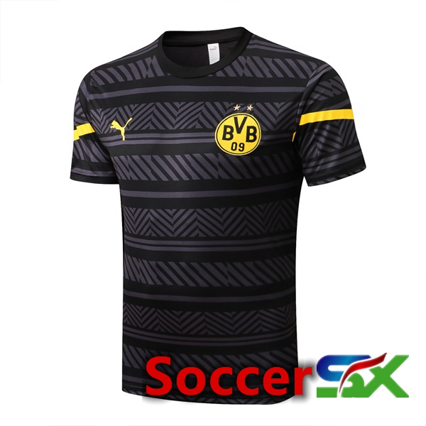 Dortmund BVB Training T Shirt Black 2022/2023