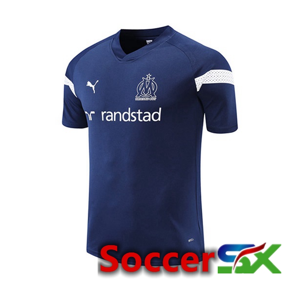 Marseille OM Training T Shirt Royal Blue 2022/2023