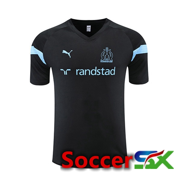 Marseille OM Training T Shirt Black 2022/2023