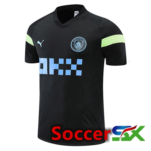 Manchester City Training T Shirt Black 2022/2023