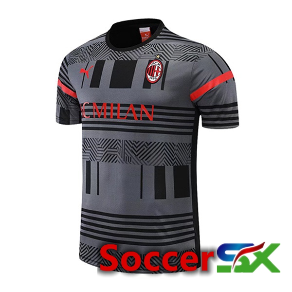 AC Milan Training T Shirt Grey 2022/2023