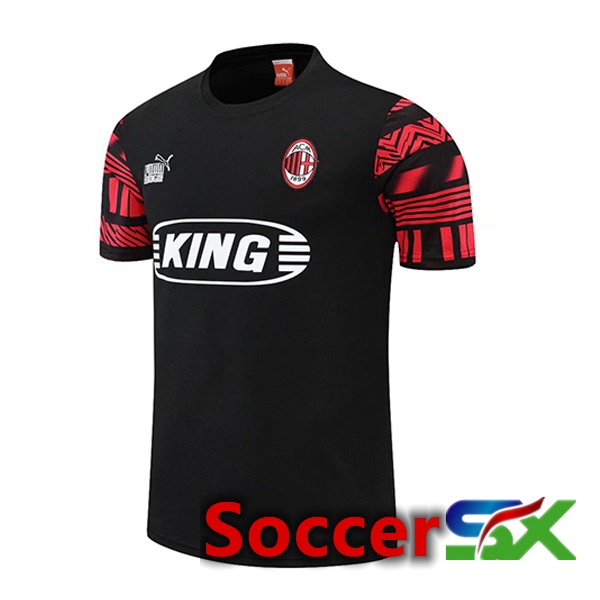 AC Milan Training T Shirt Black 2022/2023