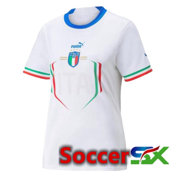 Italy Womens Away Jersey White 2023/2023