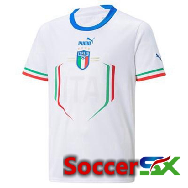Italy Away Jersey White 2023/2023