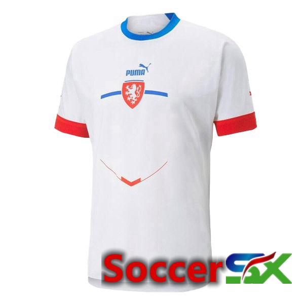 Czech Republic Away Jersey White 2023/2023