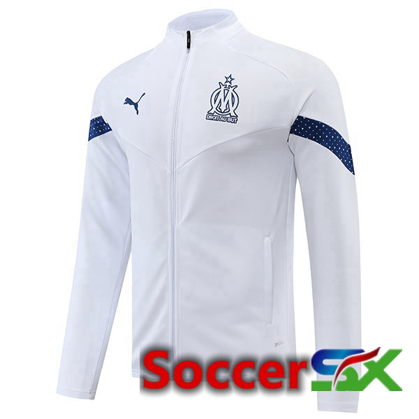 Marseille OM Training Jacket White 2022/2023