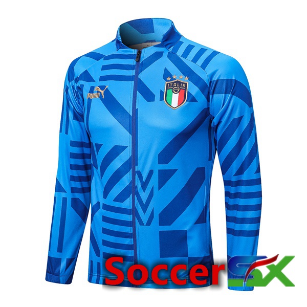 Italy Training Jacket Blue 2022/2023