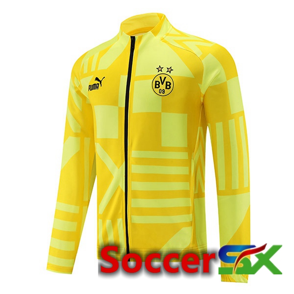 Dortmund BVB Training Jacket Yellow 2022/2023