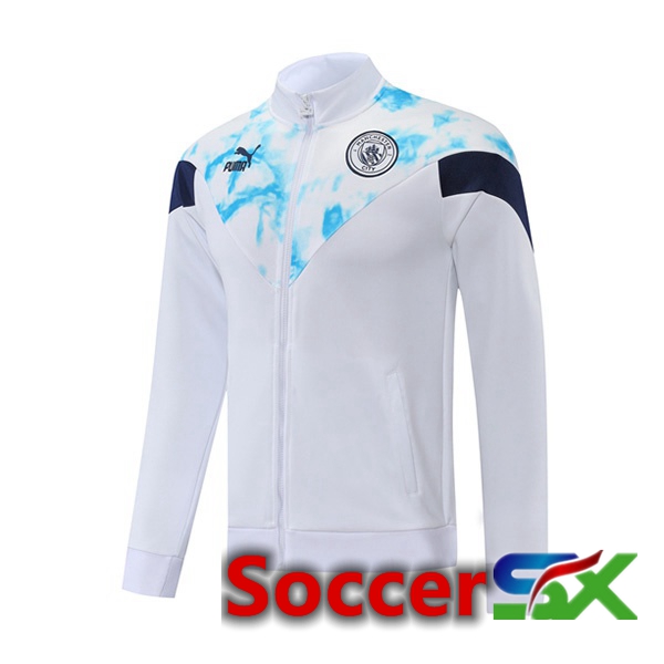 Manchester City Training Jacket White 2022/2023