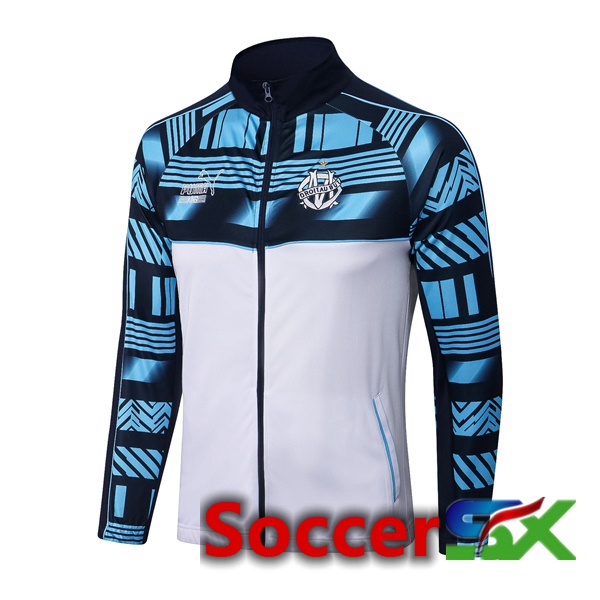 Marseille OM Training Jacket White Blue 2022/2023