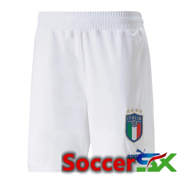 Italy Soccer Shorts Home Blue 2022/2023