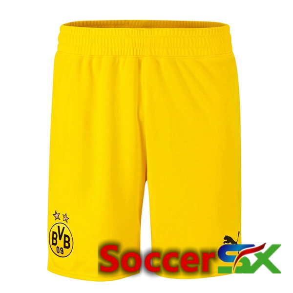 Dortmund BVB Soccer Shorts Away Yellow 2022/2023