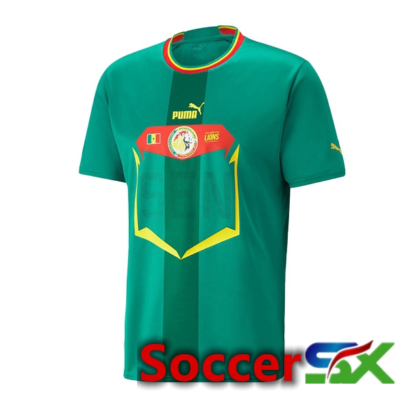 Senegal Away Jersey Green World Cup 2022