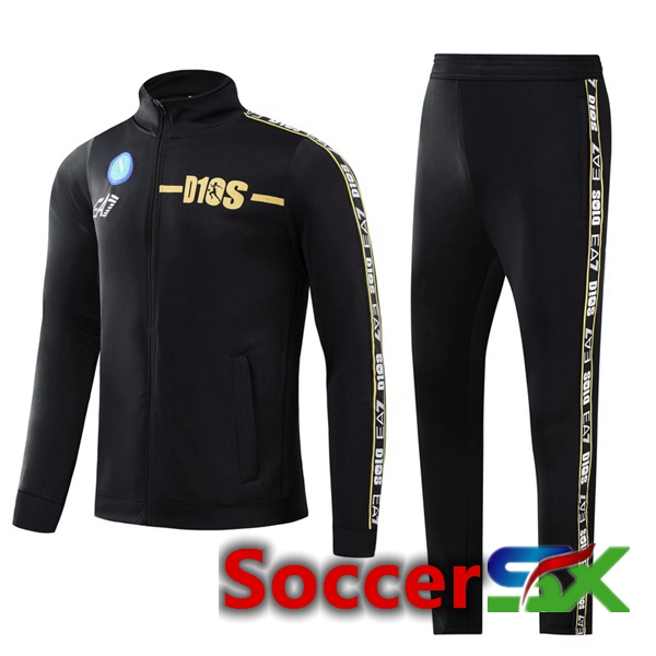 SSC Napoli Training Jacket Suit Black 2022/2023