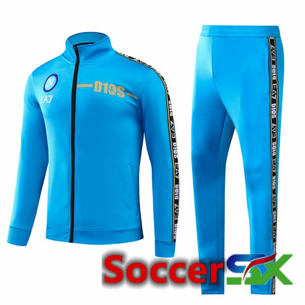 SSC Napoli Training Jacket Suit Blue 2022/2023