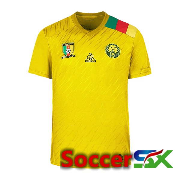 Cameroon Away Jersey Yellow World Cup 2022