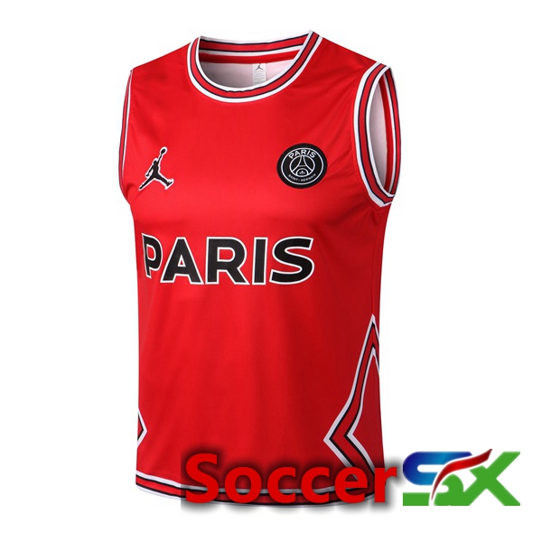 Paris PSG Soccer Vest Red 2022/2023