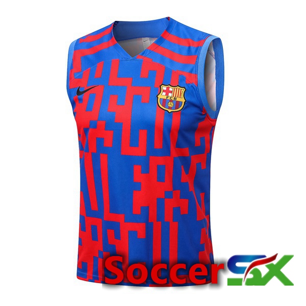 FC Barcelona Soccer Vest Blue Red 2022/2023